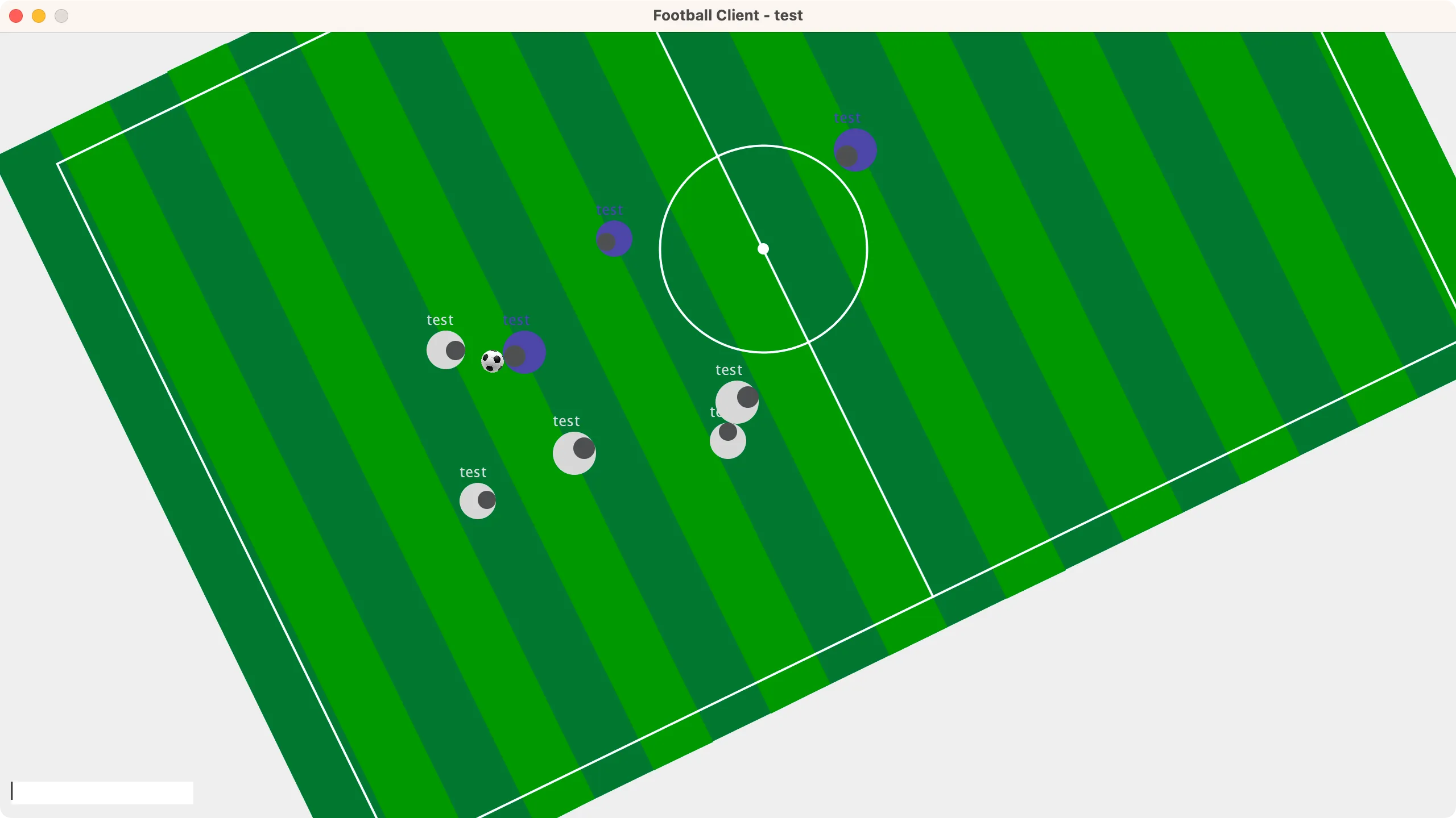 A client screenshot during a game